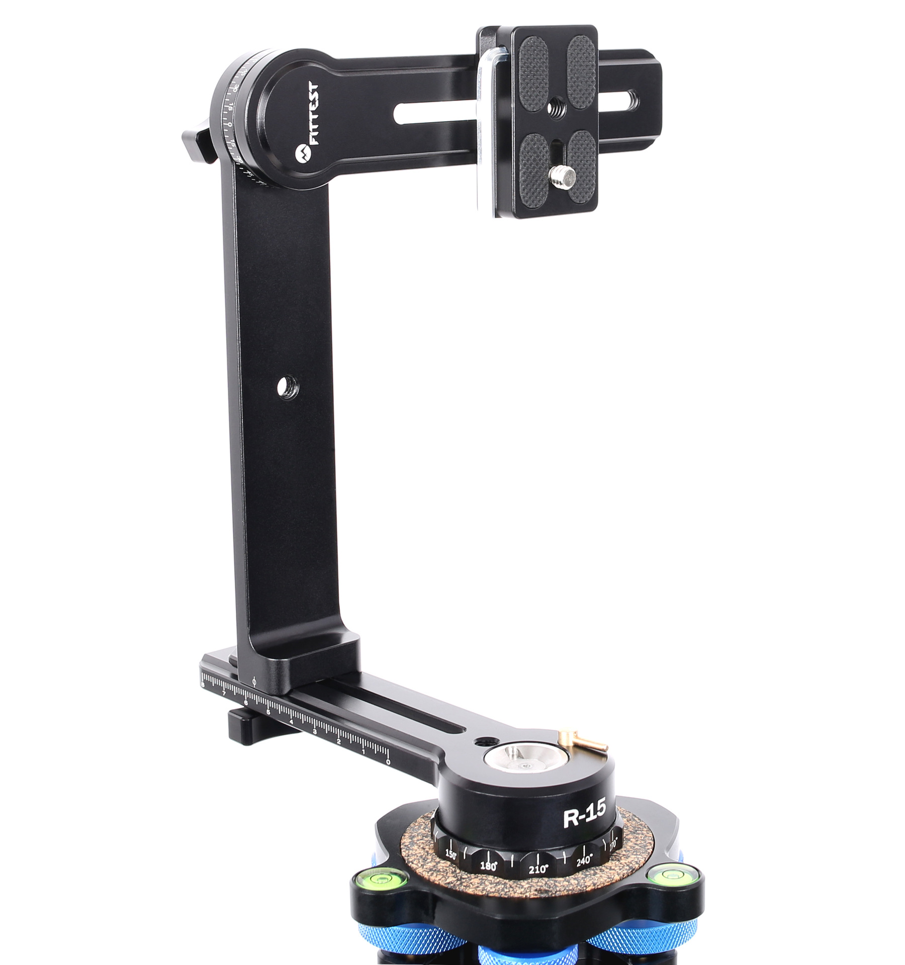 720全景云台 轻巧便携 360全景 VR全景云台 FITTEST 众杰R-15