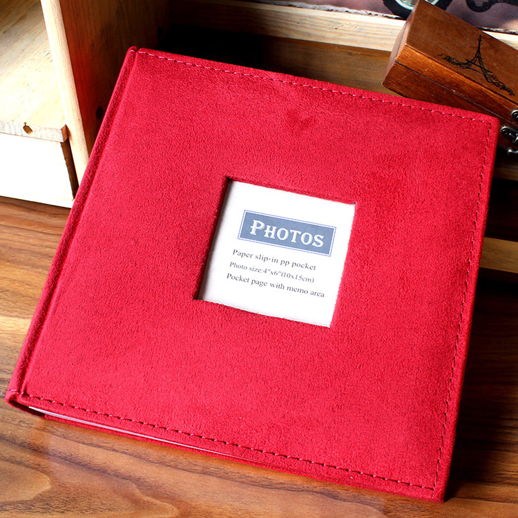 DIY álbum insertar 4R grande de 6 pulgadas de 7 pulgadas 5R álbum de peluche álbum hecho a mano álbum de los niños Leshang ventas directas