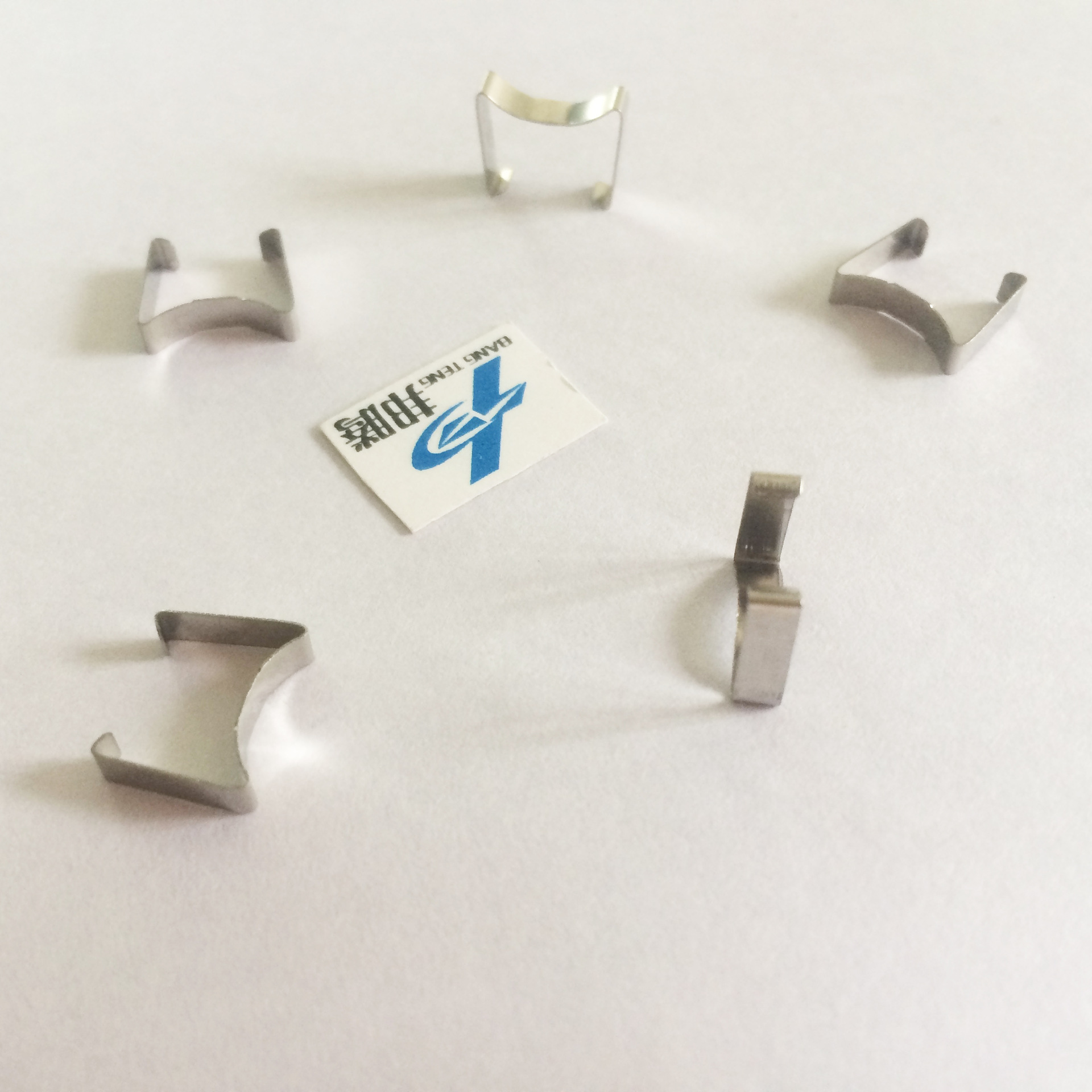 厂家大量现货供应EE13铁夹骨架配套钢夹 EPC13电子变压器铁夹