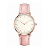 Simple ultra -thin waterproof ladies car lack belt leather Luchefel third -level watch Rose watch 760