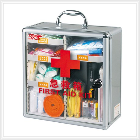 W-823 公共急救箱 应急救护箱 公共场所家庭户外野外运动适用