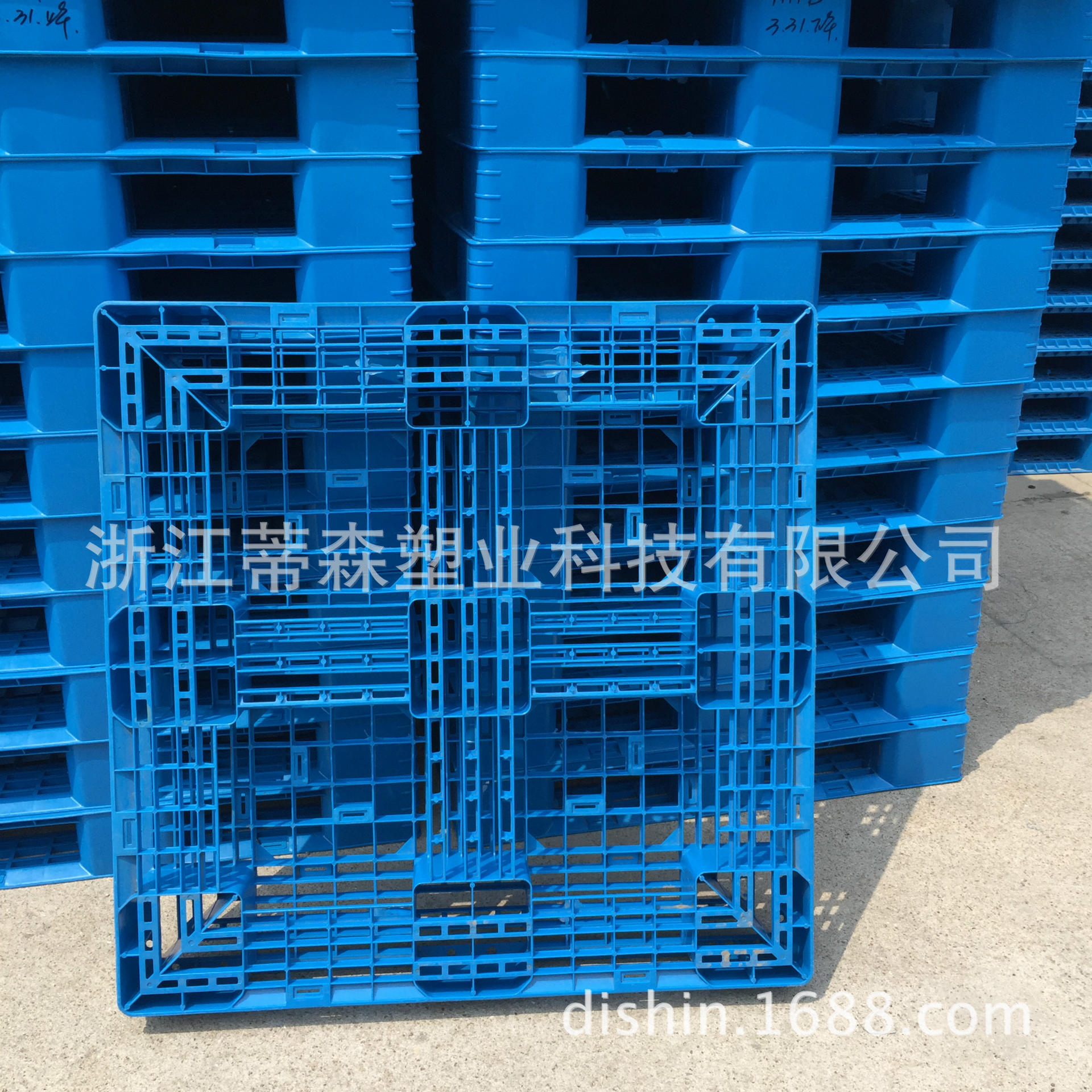 上海1212网格田字托盘 1212田字托盘 防潮板 塑料滑托盘胶地台板