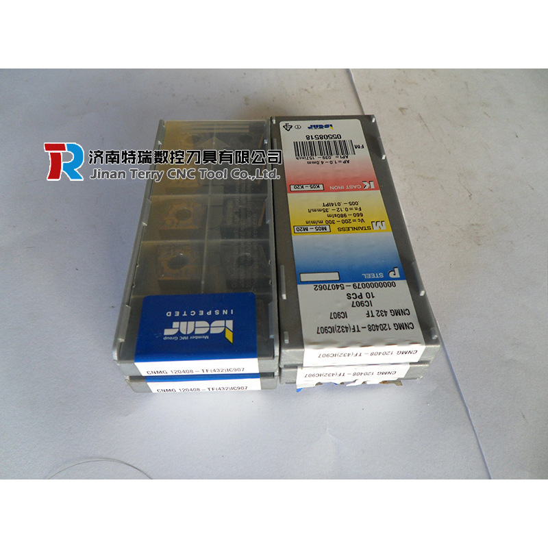 伊斯卡刀具批发 车削刀片CNMG120404-SF IC570合金钢加工