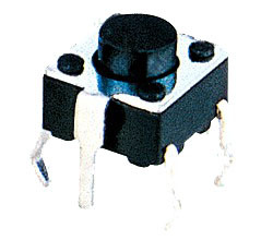 销售KFC-821B轻触开关 6*6*5 6.0 6.5 5脚轻触开关