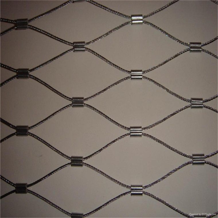 河北安平生产316卡扣不锈钢绳网好货不贵