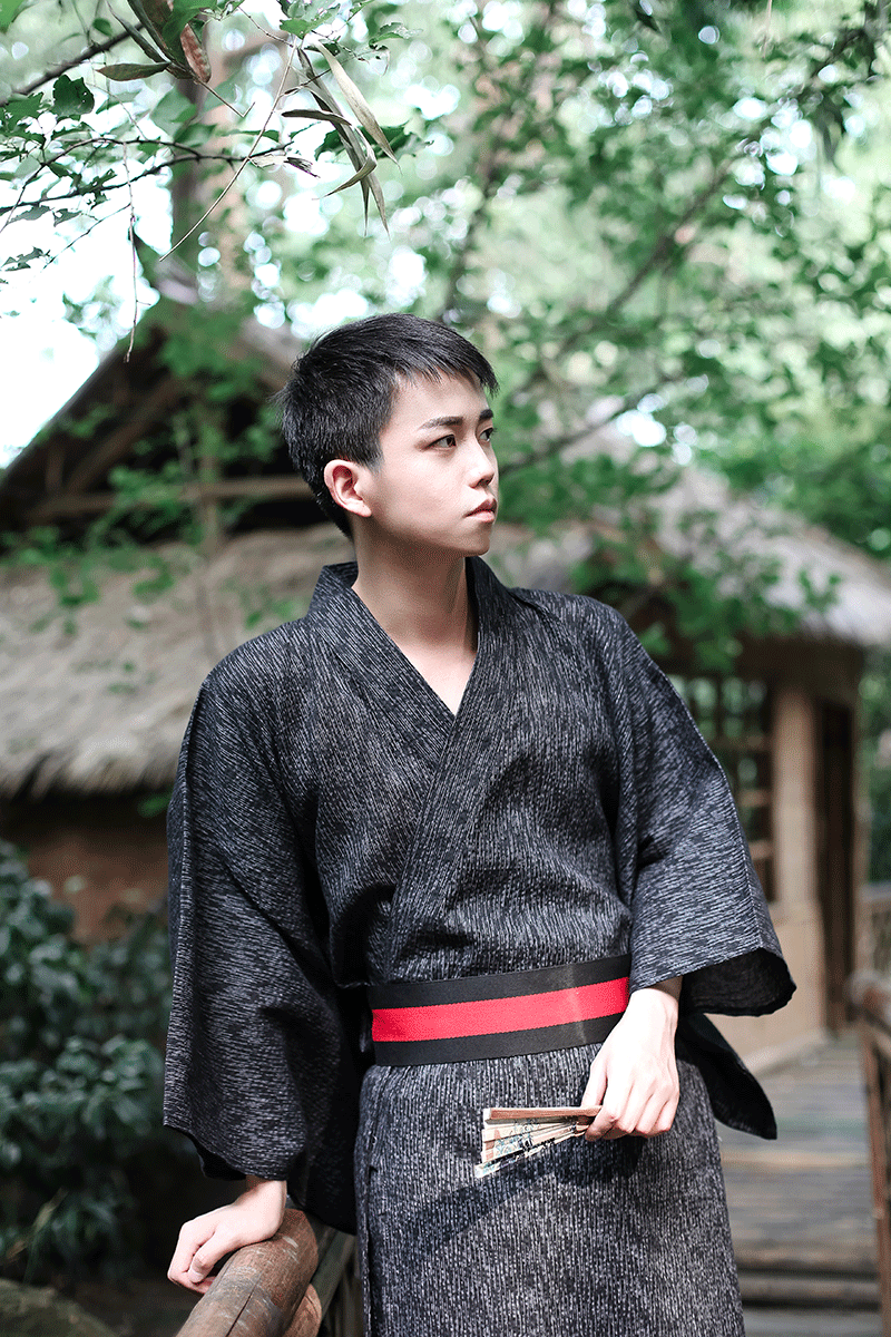 现货 男士和服 武士和服 日本和服浴衣男装和服-阿里巴巴