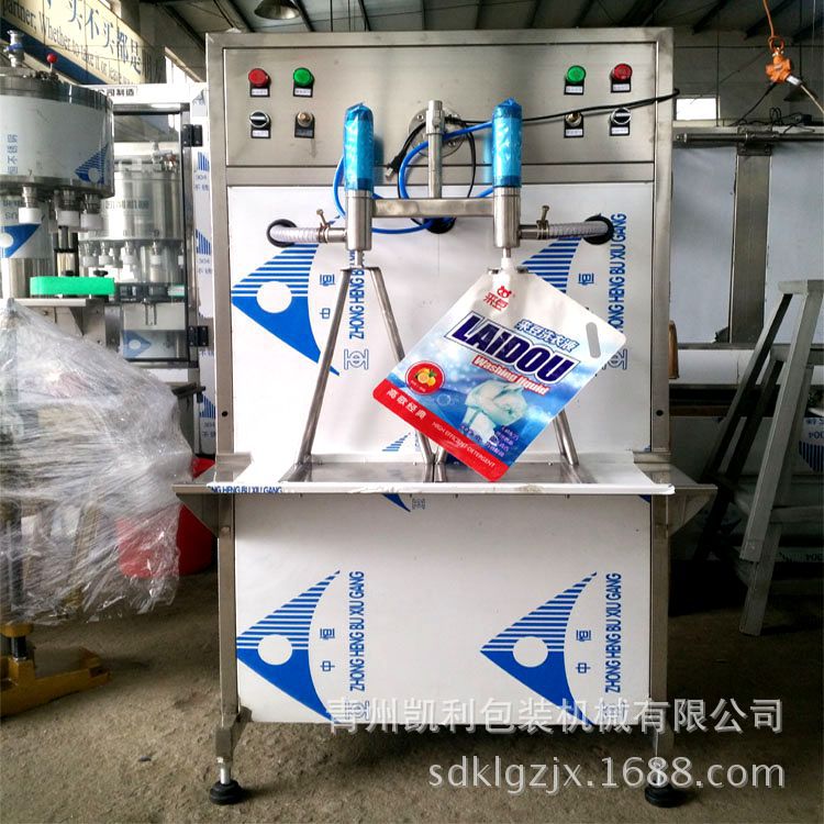 灌装机厂家专业生产洗衣液灌装机 洗洁精灌装机 袋装、桶装皆可