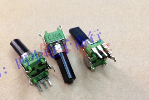 台湾ALPHA R09型电位器C20K 17MM轴