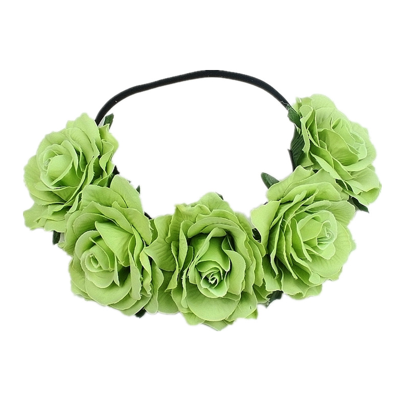 Fashion Plaid Cloth Flower Hair Band 1 Piece display picture 19