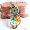 Organic necklace, cute epoxy resin, plant lamp, sample, kitten