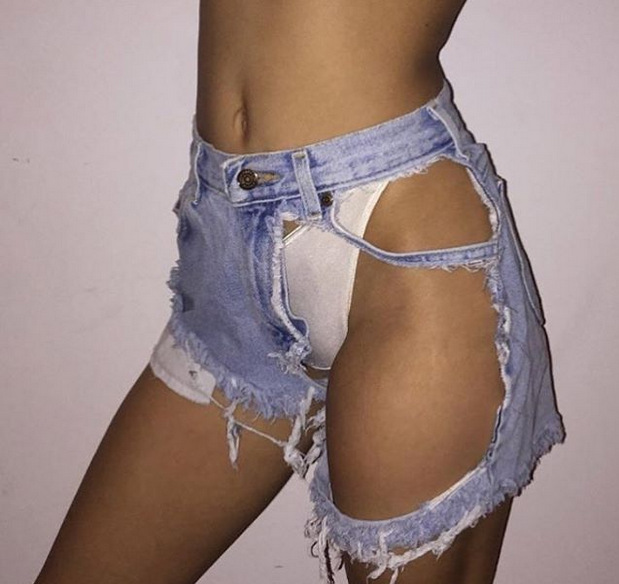 hot sexy women jeans shorts nihaostyle clothing wholesale NSTH69121