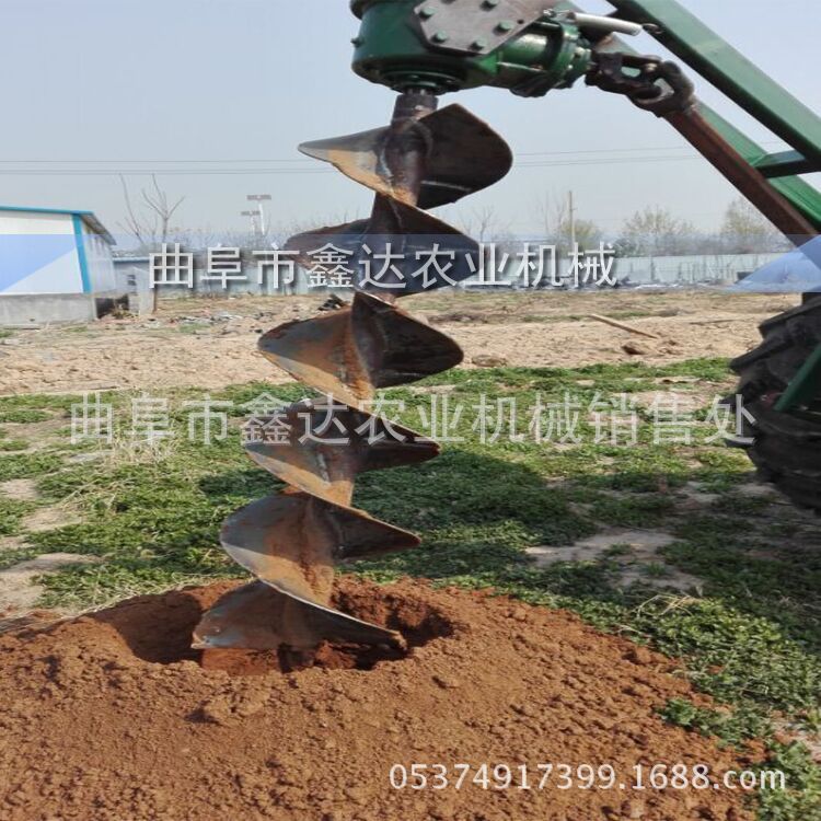 高速公路施工打桩机 手提式螺旋挖坑机 优质打桩机