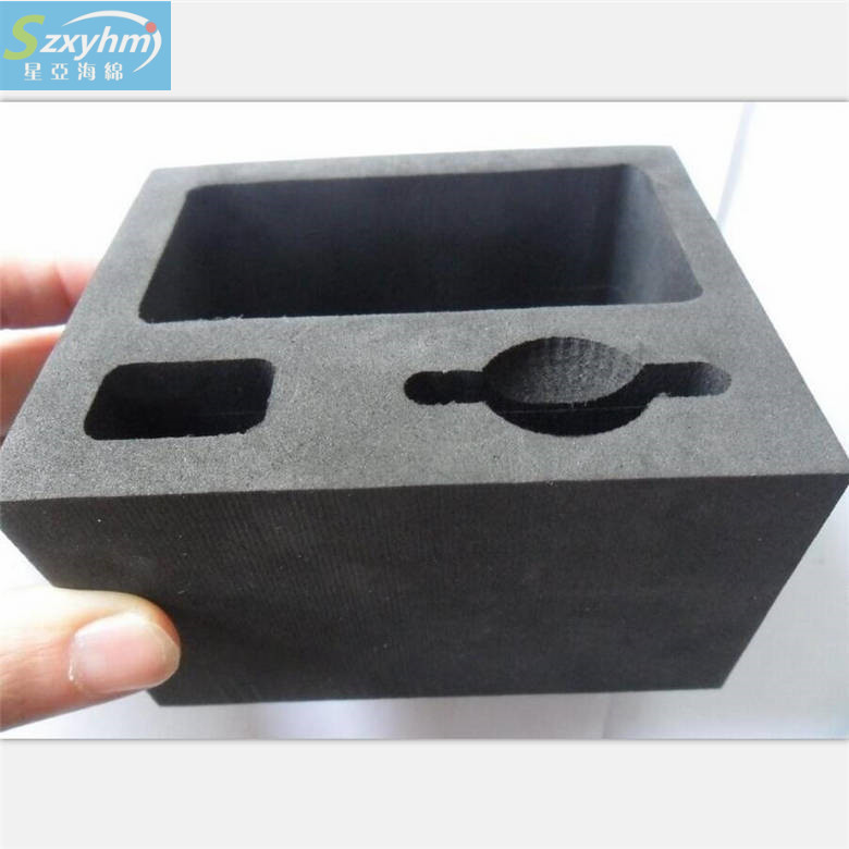 内槽复杂结构电脑雕刻包装盒EVA50密度海绵内衬盒