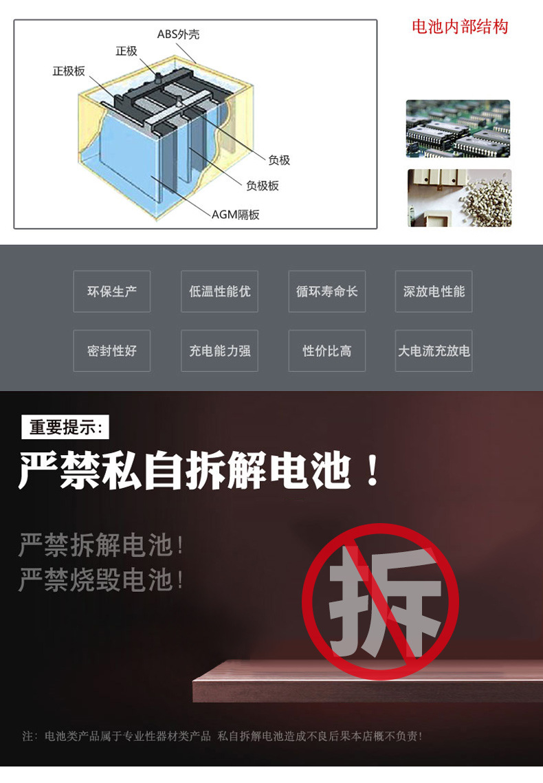 天能蓄电池6-FM-9 12V9AH参数规格图片_洛必达网