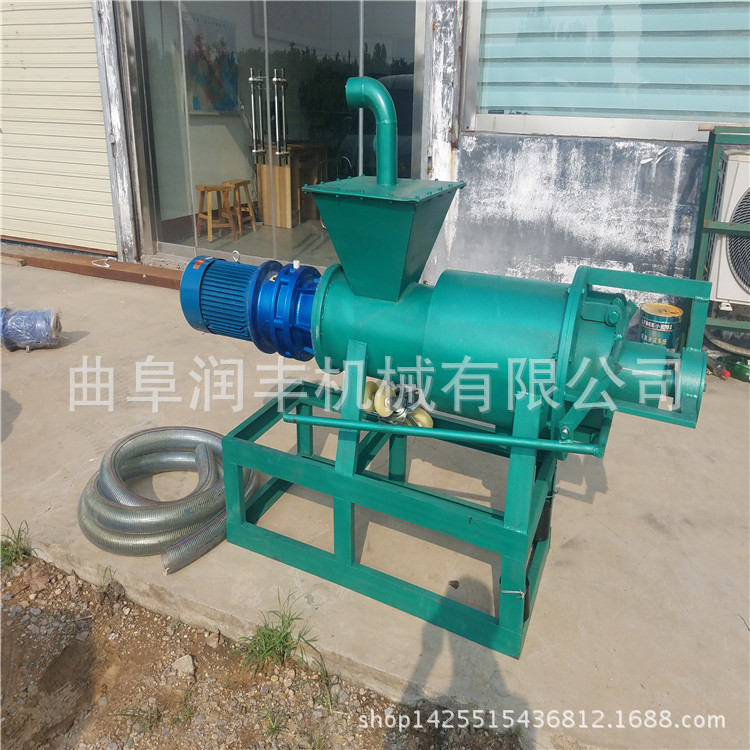 带减速机的分离机 粪便分离机工作原理 干湿粪便分离机