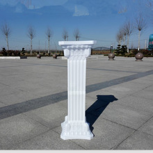 方形罗马柱 欧式罗马柱路引 方型罗马柱 插花器  婚庆塑料罗马柱