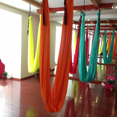 空中瑜伽弹力吊床布反重力吊床有弹力无拼接（按米算）|ms