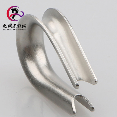 供应316不锈钢套环钢丝绳防损三角环欧式普通鸡心环套环规格齐全