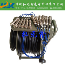 深圳弘元鑫ODC08P插頭 8芯防水ODC系列連接器 標准光纖連接器