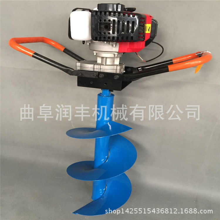 扭力强的挖坑机 路面栽树挖坑机 扎架子立柱挖坑机