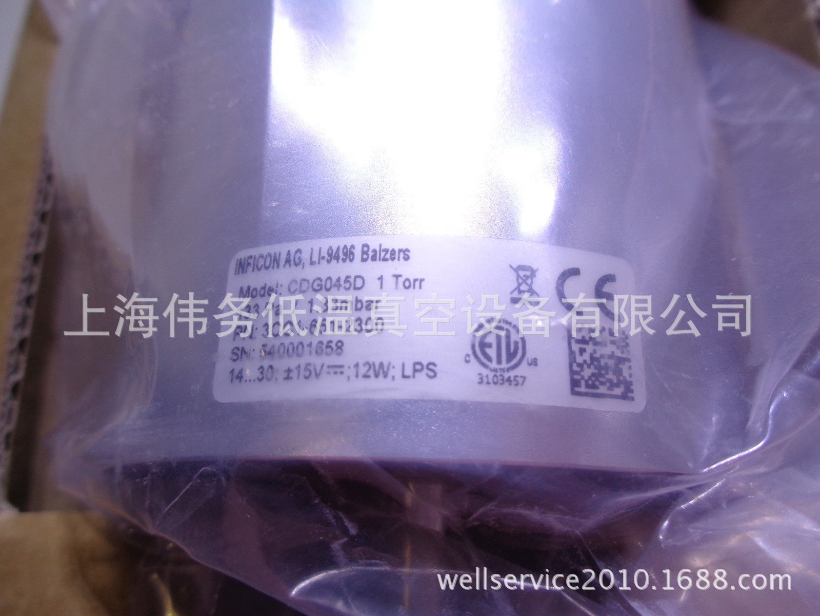 Inficon CDG045D 3CC1-651-2300