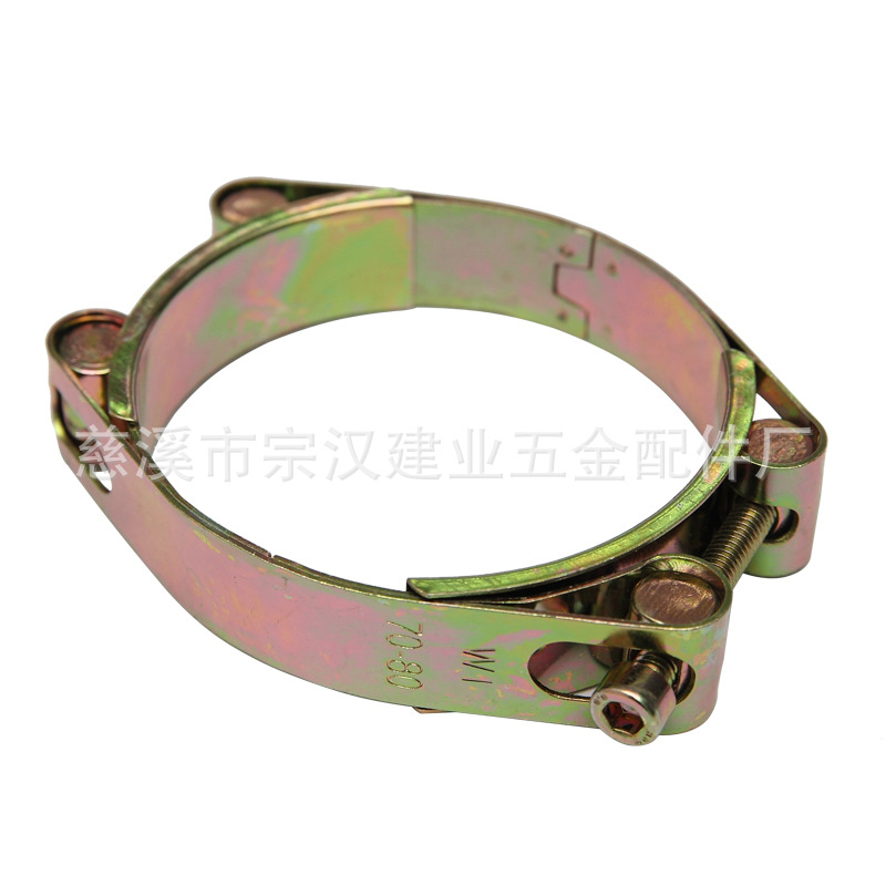 【厂家直销】双头强力喉箍 Double Bolt Hose Clamps 不锈钢/SS