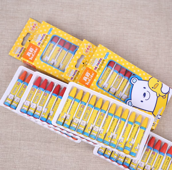 Genuine goods true color single hexagonal oil painting stick 2966A 2966a crayon single crayon marking crayon