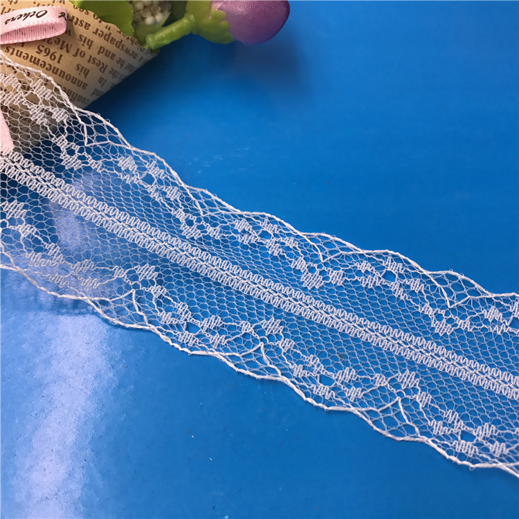 4CM无弹蕾丝花边双边装饰礼品盒花边DIY蕾丝辅料服装花边批发