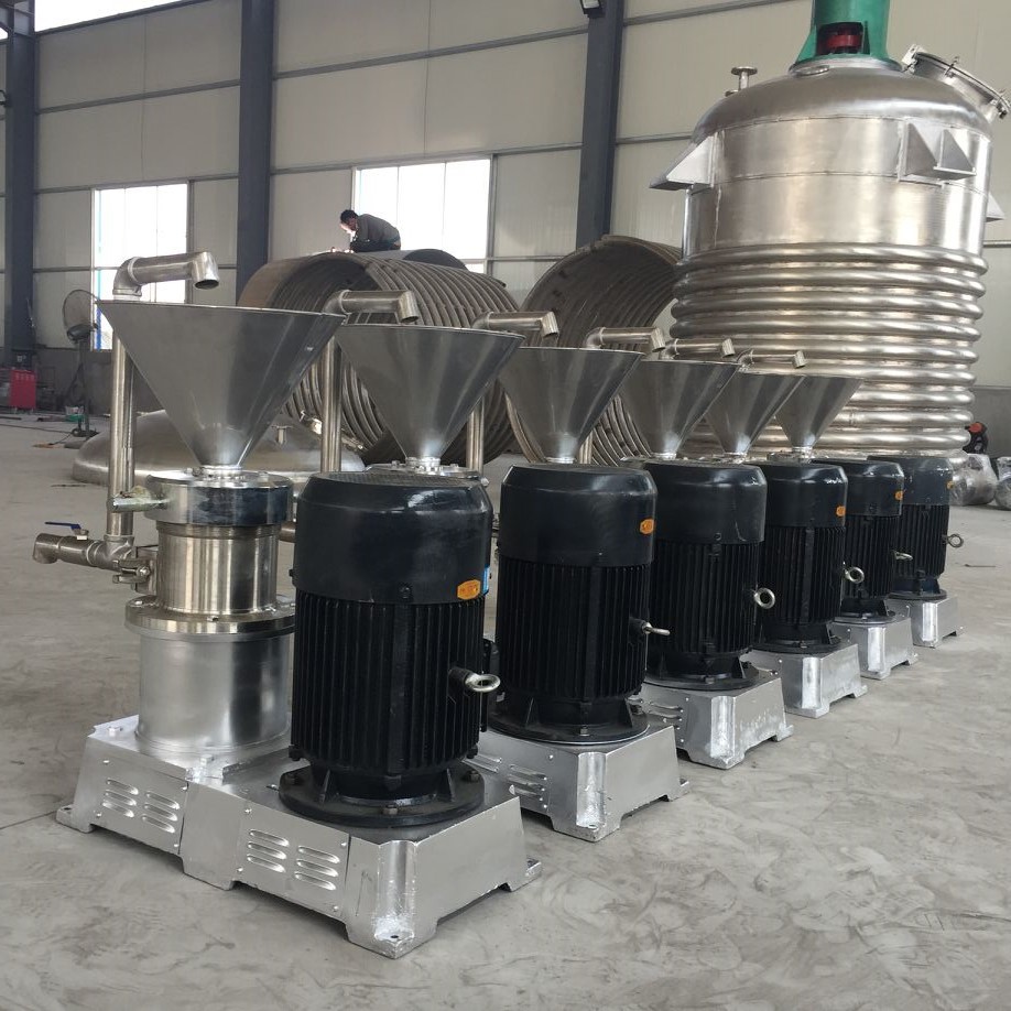 花生酱研磨机 芝麻酱研磨机 高速剪切机 立式胶体磨