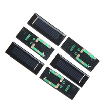 0.5v 100MA太阳能能小板电池板滴胶板DIY玩具太阳能板学习53*18MM
