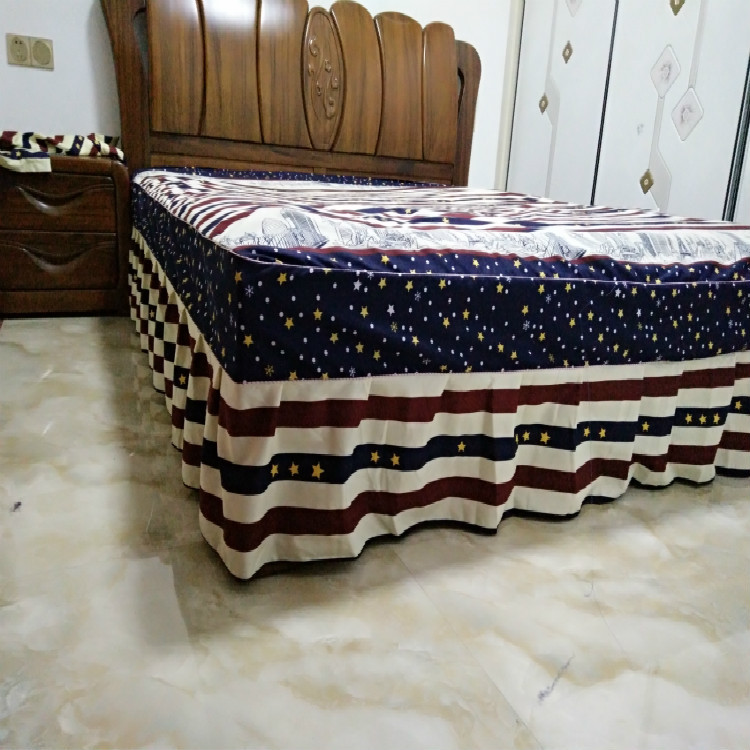 批发产品四件套床罩 四件套磨毛植物羊绒 加厚款床裙量大从优|ru