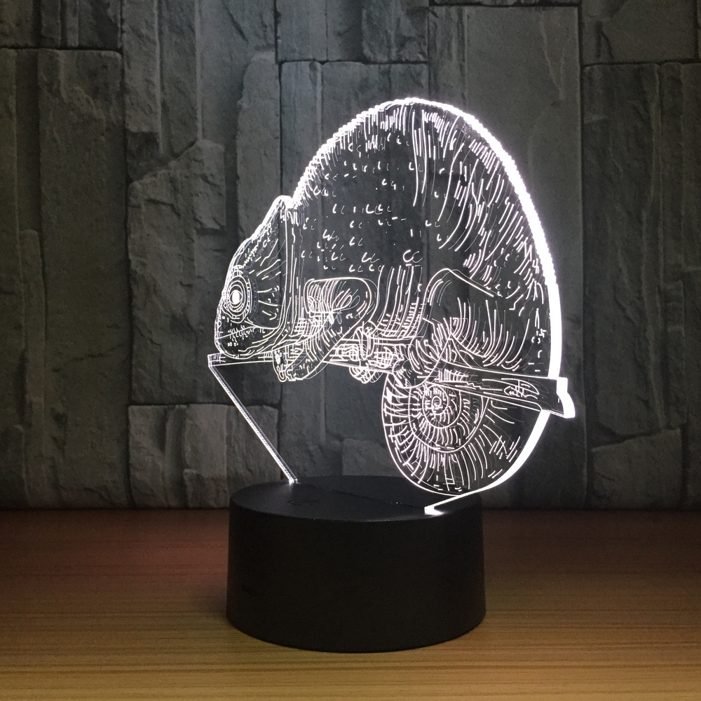 3d小夜灯led立体遥控视觉灯