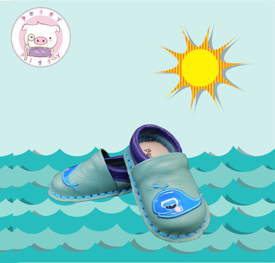 PEGGY PIGGY0-1岁婴儿鞋春季防滑学步鞋卡通软底宝宝鞋工厂批发