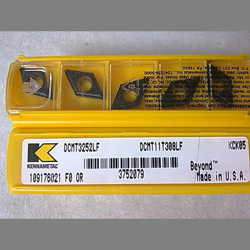 郑州肯纳内孔刀粒 车刀片DCMT11T304-LF KC5025特价刀具