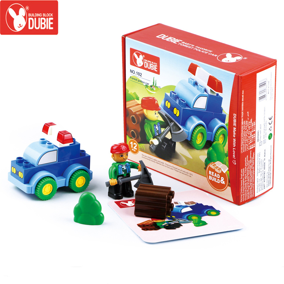 儿童益智拼接积木组装拼插拼装积木玩具 大颗粒积木迷你小盒套装|ru