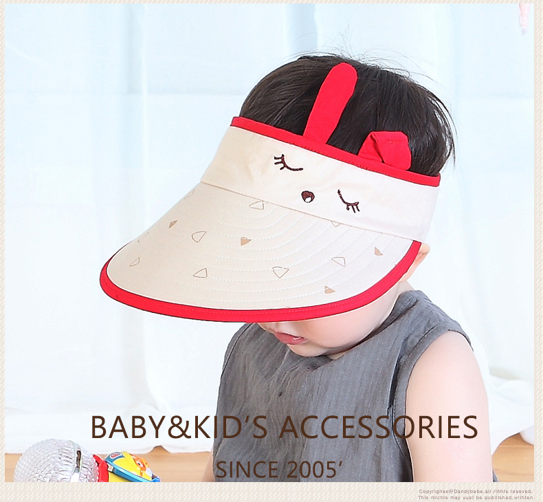 小兔大檐空顶帽_08