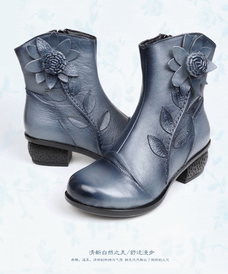 Bottes femme en En cuir - Ref 3355391 Image 31