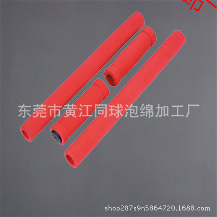 工厂定做 运动器材收腹轮橡塑手把套 多色研磨NBR婴儿推车手把套