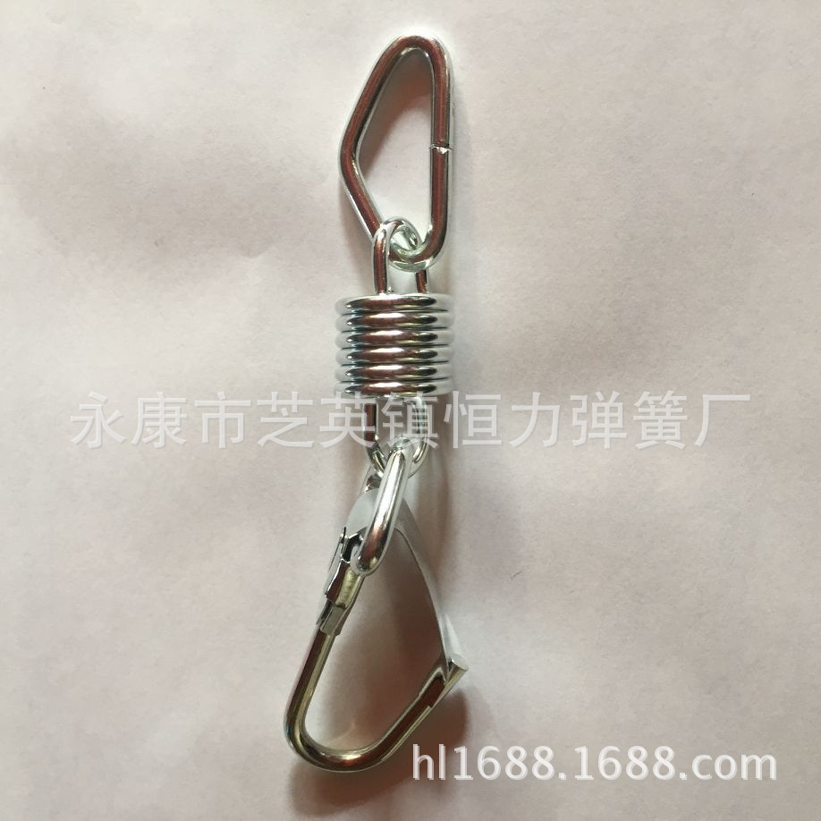 厂家直销户外登山扣 登山拉伸弹簧 不锈钢弹簧大小尺寸现货批发