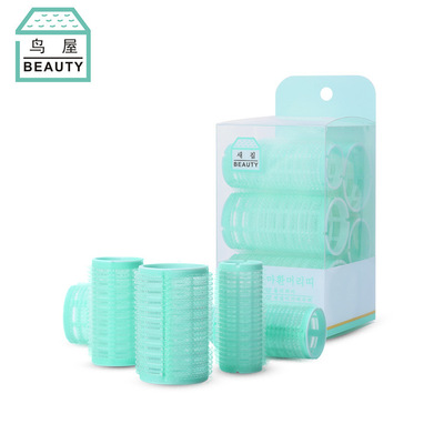 Bird House Magic Curls Curling tongs Medium and small combination 6 Self-adhesive hair volume Volume Hair Tools N650