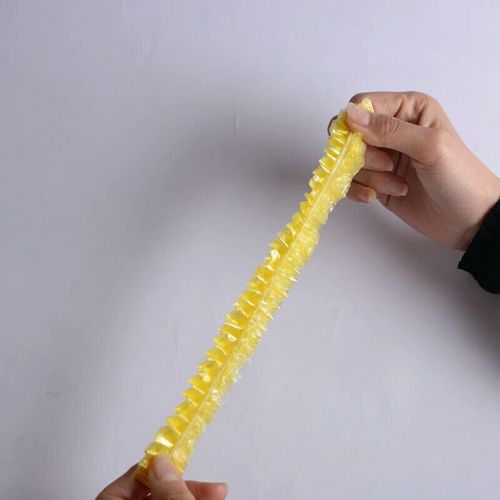 Thickened anti-fouling adult disposable strip shower cap hotel hotel shower bath female shampoo plastic oil-baked hat