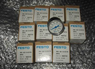 原装FESTO   MA-40-1,6-G1/8-MPA 192733  正品