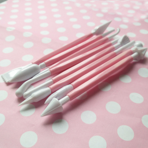 Fondant Tool Set 8 Pieces - Fondant Carving Knife/Shaping Knife, Clay Tool Flower Carving, Carving Set Modeling Stick