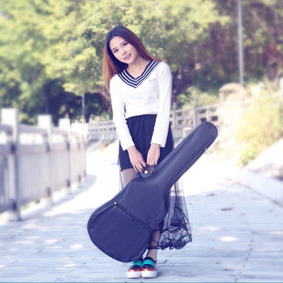 38 inch 41 Universal waterproof Guitar Pack One shoulder portable Dual use black Guitar Pack Universal Practice Dedicated