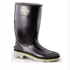 霍尼韦尔75109重型防化安全靴钢头耐腐蚀耐酸碱三重密度PVC防化靴