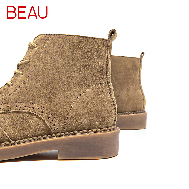 Bottes femme BEAUTODAY en En cuir - Ref 3355305 Image 3