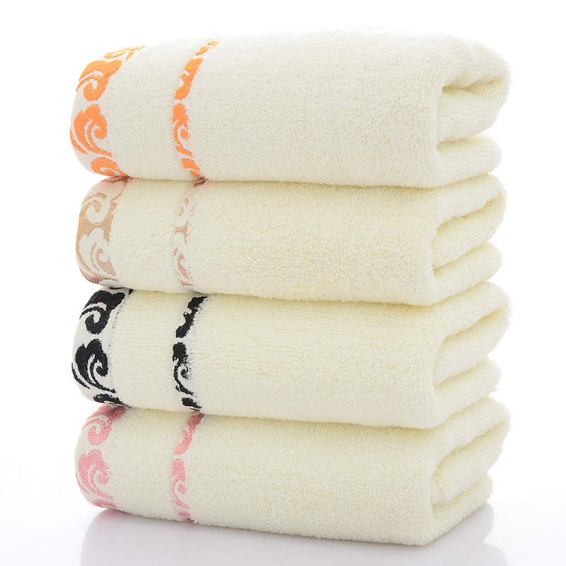 Pure cotton untwisted Xiangyun embroidered towel adult home wash face towel creative company gift custom logo wholesale