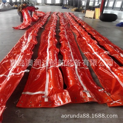 Wreck salvage petroleum leakage Marine environmental protection Dedicated Booms PVC solid Float Booms