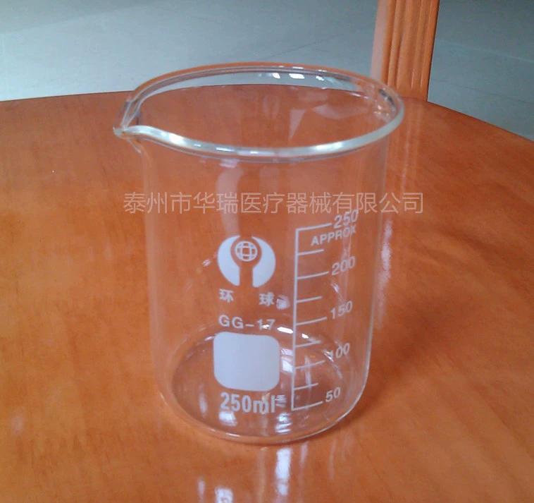 Стеклянный стакан Стеклянный мерный стакан с шкалой 200ml 250ml 300ml 12 только/коробка