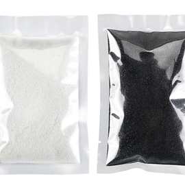 美甲用品 美甲闪粉50g袋装 黑白金葱粉 细闪粉DIY饰品